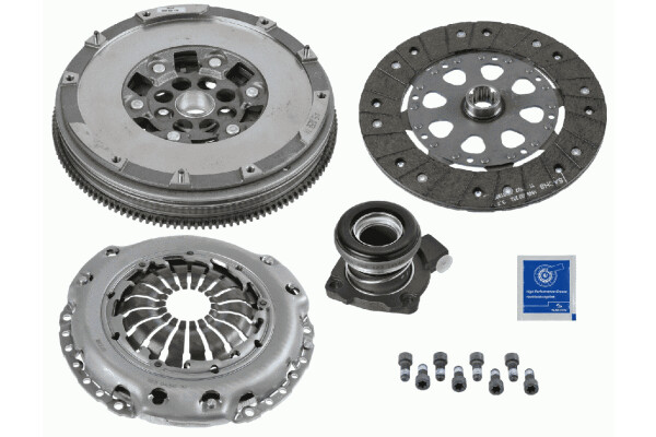 Ilustracja 2290 601 080 SACHS Zestaw sprzęgła z kołem dwum. i łożyskiem hyd. OPEL ASTRA H, ASTRA H